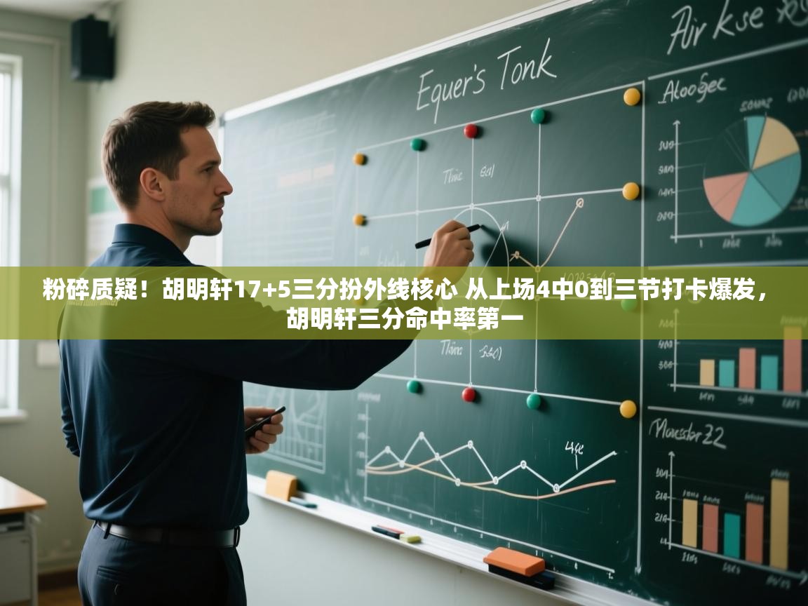 粉碎质疑!胡明轩17+5三分扮外线核心 从上场4中0到三节打卡爆发,胡明轩三分命中率第一 第1张